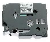 TZ251 Black on White Tape 