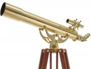 Omni Ambassador 80AZ Refractor Brass Telescope 