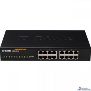 Ethernet DES-1016 16 port 10/100 Desktop/Rack-mountable Switch 