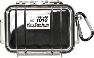 1010 Case with rubber liner - Black clear 