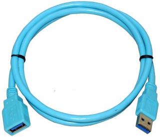 PW-IOU3 Male USB 3.0 Type A To Female USB 3.0 Type A Cable - 1m 