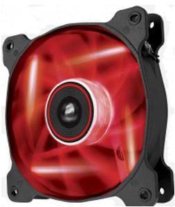 Air Series Red Quiet Edition AF120 120mm Chassis Fan - Red LED (Single Pack) 
