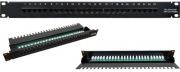 25 Port Voice Patch Panel For VOIP 