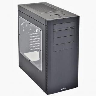 PC-A61 Windowed Mid Tower Chassis - Black 