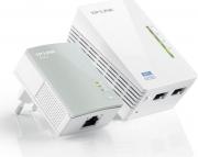 300Mbps AV500 WiFi Powerline Extender Starter Kit (TL-WPA4220KIT) 