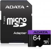 MicroSDXC 64GB with SDXC Adapter