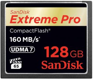 Extreme Pro 128GB CompactFlash Memory Card 