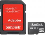 32GB microSDHC Class 4 Memory Card With SD Adapter