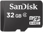 32GB microSDHC Class 4 Memory Card With SD Adapter