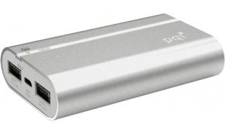 Power 9000QC 9000mAh Quick Charge Power Bank - Silver 