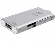 iConnect Series 16GB OTG Flash Drive - Silver