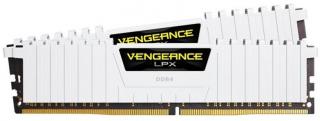 Vengeance LPX 2 x 8GB 2666Mhz DDR4 Desktop Memory Kit - White (CMK16GX4M2A2666C16W) 