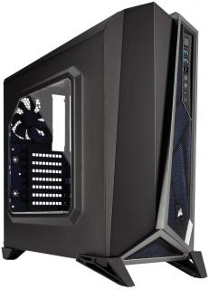 Carbide Series Spec-Alpha Windowed Mid Tower Chassis - Black/Silver 