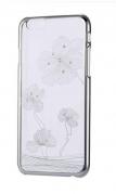 Diamond Flower MC240 Case For iPhone 6/6S Plus  - Silver 