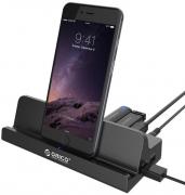 SH4C2 4-Port USB3.0 Universal Docking Station for Cellphone and Tablet
