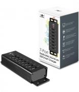 UGT-AC702C 7-Port Dedicated Aluminum USB Smart Charging Hub Station