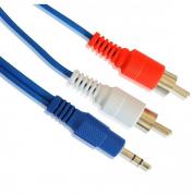 AR105 Male 3.5mm Stereo Jack To Male RCA Cable - 5m