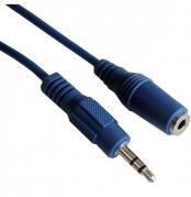 AE115 Male 3.5mm Stereo Jack To Female 3.5mm Stereo Jack Cable - 1.5m