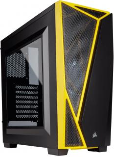 Carbide Series SPEC-04 Mid-Tower Windowed Gaming Chassis -  Black/Yellow 