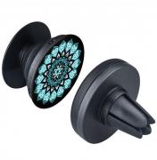SH500 Pop-out Stand and Airvent Magnetic Holder - Black