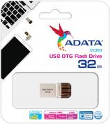 UC360 USB3.1 & microUSB OTG 64GB Flash Drive - Gold