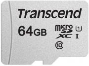 300S 64GB microSDXC Class 10 UHS-I U1 Memory Card (TS64GUSD300S)