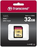 500S 32GB SDHC Class 10 UHS-I U1 Memory Card