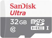 Ultra 32GB MicroSDHC  UHS-I Class 10 Memory Card with SD Adapter