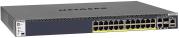 GSM4328PA-100NES M4300-28G-PoE+ 24-Port PoE+ Layer 3 Stackable Managed Switch with 2 x SFP+ Ports