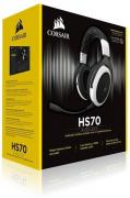 HS70 Wireless 7.1 Surround Sound Gaming Headset - Black & White