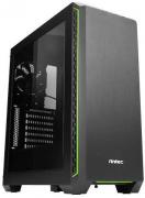 P7 Series P7 WINDOW GREEN Mid Tower Chassis - Black With GREEN Highlight
