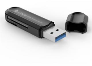 CRS21 USB3.0 TF/SD Card Reader - Black 