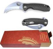 HB1151 Small Serrated Claw Knife - Black