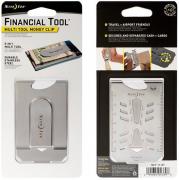 Financial Tool 5-in-1 Multi Tool Money Clip