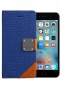 MC610 Matte Book iPhone 6/6S Flip Cover - Blue