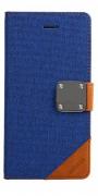 MC610 Matte Book iPhone 6/6S Flip Cover - Blue
