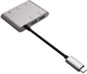 4-Port USB Charging Hub with USB-C