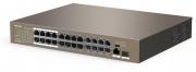 TEF1126P 24 port Ethernet Desktop Unmanaged Switch