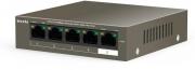 TEF1105P 4 port POE Ethernet Desktop Unmanaged Switch