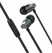 EB410 Wired Stereo Earphones with In-line Mic - Grey