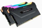 Vengeance RGB PRO 2 x 8GB 3200MHz Desktop Memory Kit - Black (CMW16GX4M2C3200C16)
