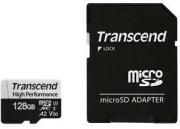 330S High Performance 128GB U3 A2 V20 MicroSDXC Card - With Adapter
