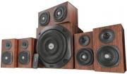 Vigor 5.1 Surround Speaker System - Wooden Brown