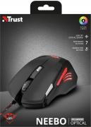 GXT 111 USB Gaming Mouse - Black/Red