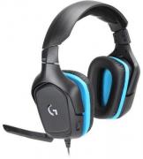 G Series G432 Surround Sound Gaming Headset - Black/Blue