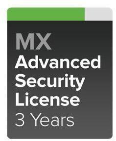 Meraki MX64 Advanced Security License – 3 Years 