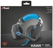 GXT 363 Hawk 7.1 Bass Vibration Headset - Black