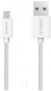 Micro USB 1m Charge And Sync Cable - White
