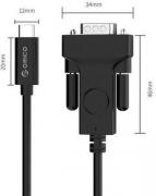 USB-C to VGA 1.8m Adapter Cable - Black