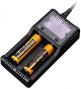 ARE-A2 Dual Bay Smart Charger + 2 x 18650 ARB-LM2 2600mAh Li-Ion Battery Kit 
